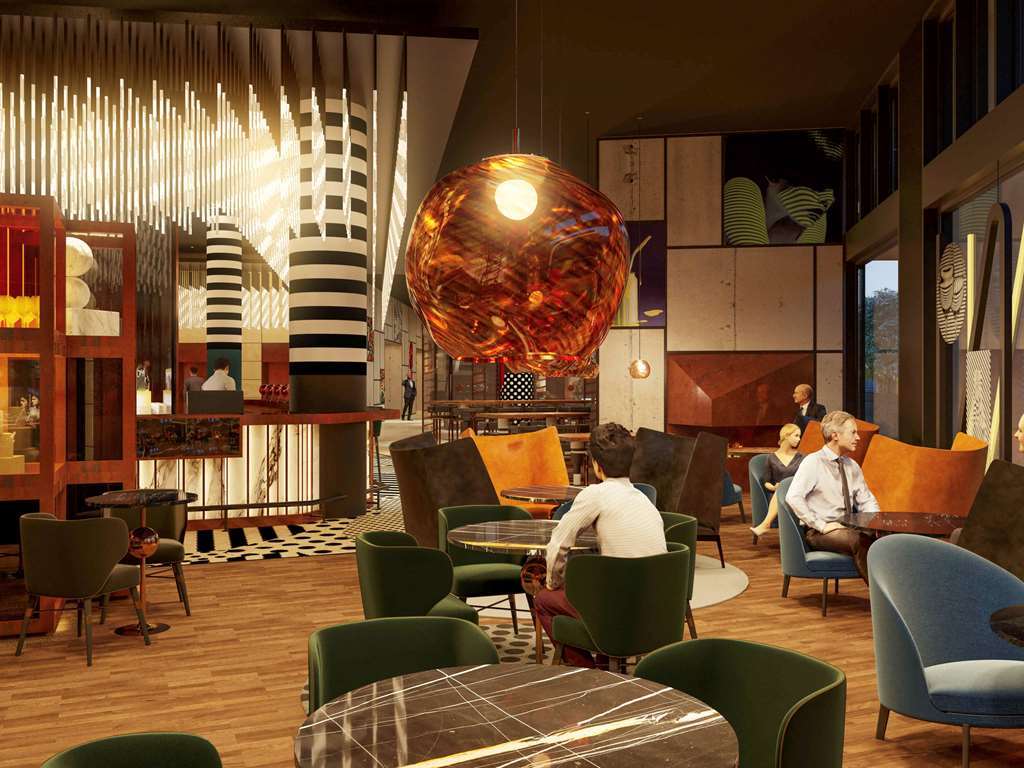 Pullman Berlin Schweizerhof Hotel Restoran foto The Library